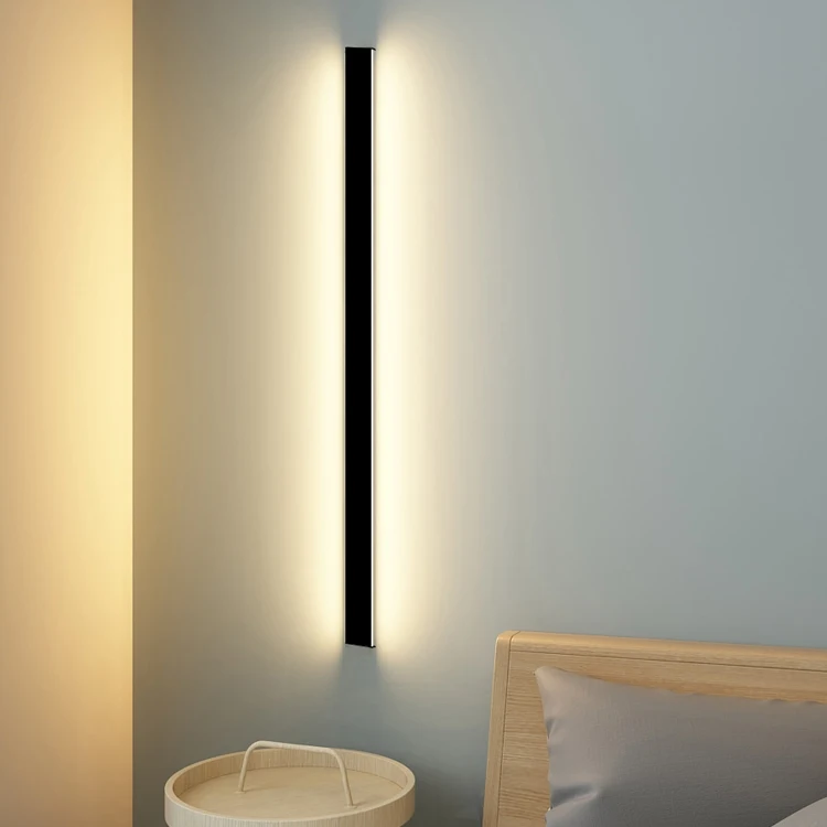 Modern LED Wall Lamp Lights Simple Nordic Minimalist Long Strip Bedroom Bedside Backgroun Wall Stairwell Aisle Decorationd Lamp 
Modern LED Wall Lamp Lights Simple Nordic Minimalist Long Strip Bedroom Bedside Backgroun Wall Stairwell Aisle Decorationd Lamp