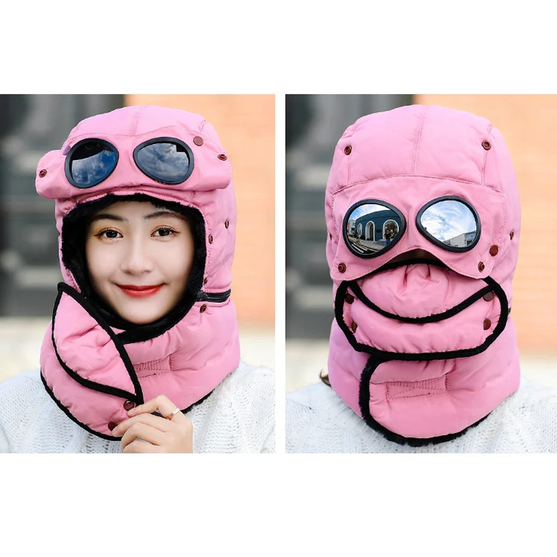 Thermals Winter Trapper Hat Windproof Cold-Proof Windshield Warm Cotton Cap with Blindfold Outdoor M2
Thermals Winter Trapper Hat Windproof Cold-Proof Windshield Warm Cotton Cap with Blindfold Outdoor M2
