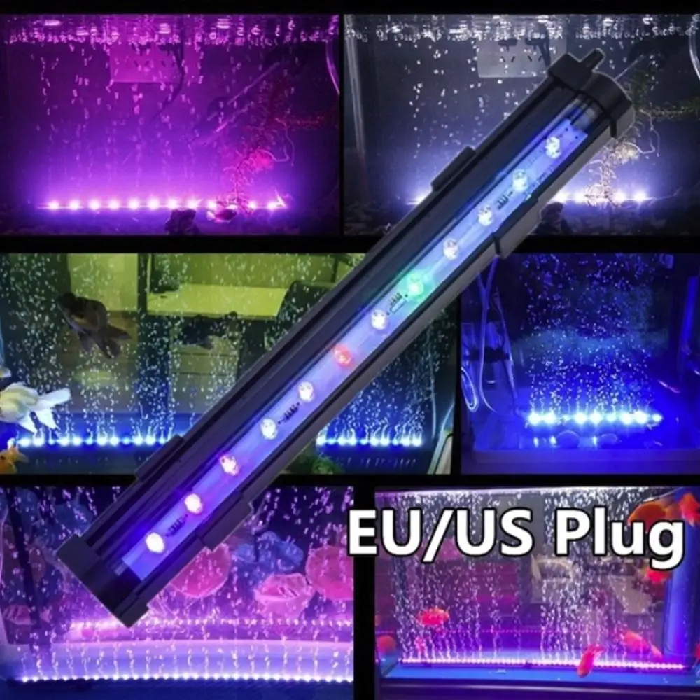 RGB Aquarium Lights 45.5/35.5/25.5/15 CM Waterproof LED Fish Tank Light Bar Submersible Underwater Lamp Aquatic Decor
RGB Aquarium Lights 45.5/35.5/25.5/15 CM Waterproof LED Fish Tank Light Bar Submersible Underwater Lamp Aquatic Decor