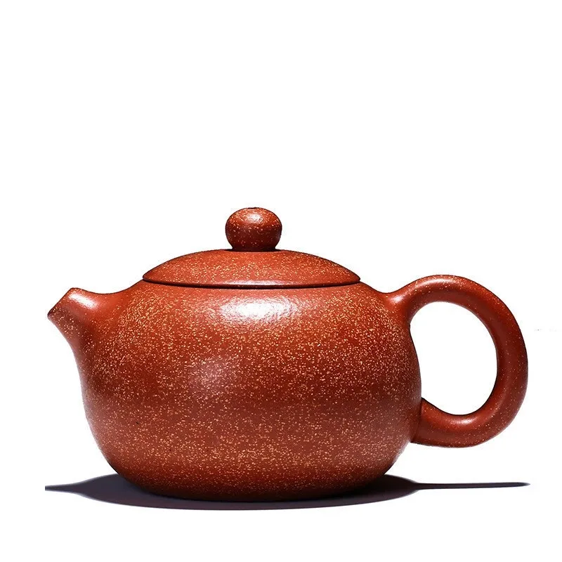 

Китайский чайник Yixing для творчества, Фиолетовый Глиняный Чайник Xishi, чайник для красавиц ручной работы Dahongpao, чайный набор с фильтром и отвер...