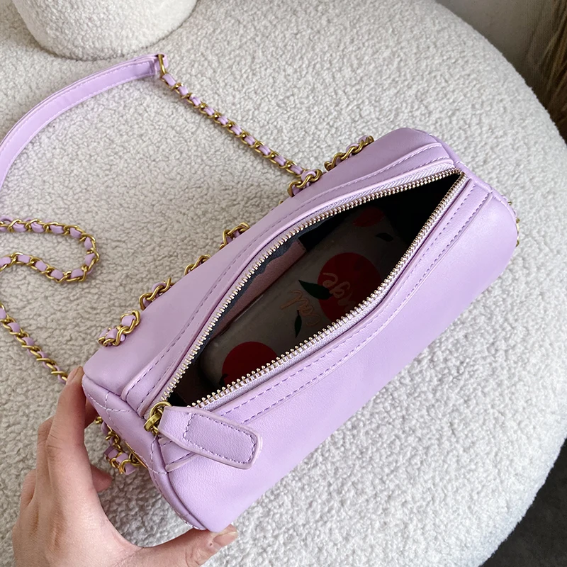Luxury Women's Handbags Soft Shoulder Strap Leather Shoulder Bag Pillow Shape Mobile Phone Bags Cylindrical Women Crossbody Bags
Luxury Women's Handbags Soft Shoulder Strap Leather Shoulder Bag Pillow Shape Mobile Phone Bags Cylindrical Women Crossbody Bags