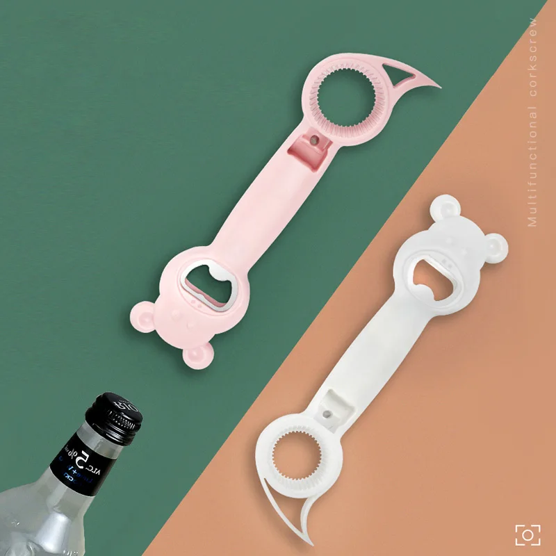 Multifunctional bottle opener beer opener creative wine opener household can opener can screwer Kitchen accessories
Multifunctional bottle opener beer opener creative wine opener household can opener can screwer Kitchen accessories