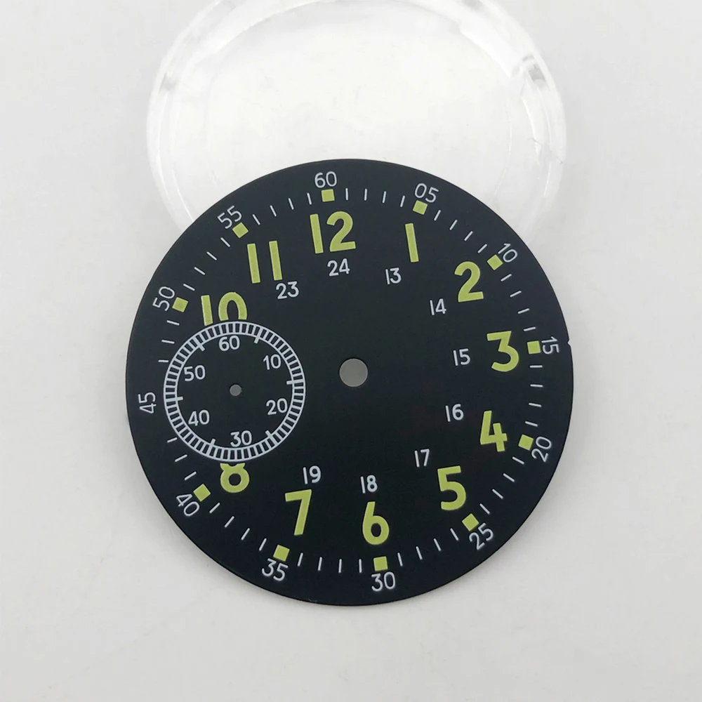 Replacement Upgrade 38.9mm Green Luminous Watch Dial For ETA6497/6498 Seagull ST3600/ST3620 Movement Accessories
Replacement Upgrade 38.9mm Green Luminous Watch Dial For ETA6497/6498 Seagull ST3600/ST3620 Movement Accessories