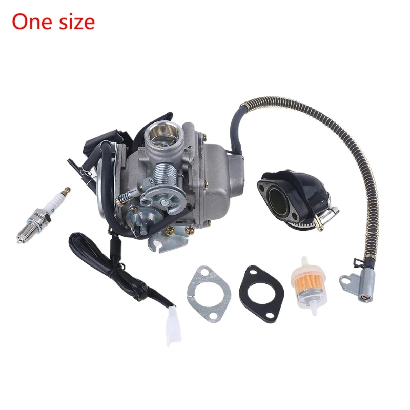 PD24J Carburetor for 4- Stroke GY6 125cc 150cc 152QMI 157QMJ Engine Scooter ATV Go Kart Kazuma Baja Kymco Taotao SunL Ta
PD24J Carburetor for 4- Stroke GY6 125cc 150cc 152QMI 157QMJ Engine Scooter ATV Go Kart Kazuma Baja Kymco Taotao SunL Ta
