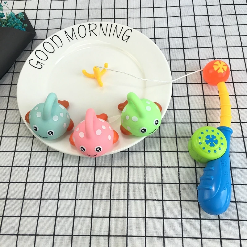 Baby Fishing Game Bathtub Fishing Toy Educational Water Playing Set Pool Toy with Fishing Rod Summer Gift for Infant
Baby Fishing Game Bathtub Fishing Toy Educational Water Playing Set Pool Toy with Fishing Rod Summer Gift for Infant