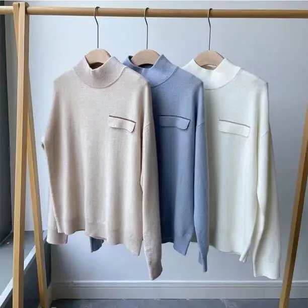 Fyion 2021 New Fall Runway Vintage Cashmere Pullover Women Knitted Sweater Chic Loose Chain Solid Jumper
Fyion 2021 New Fall Runway Vintage Cashmere Pullover Women Knitted Sweater Chic Loose Chain Solid Jumper