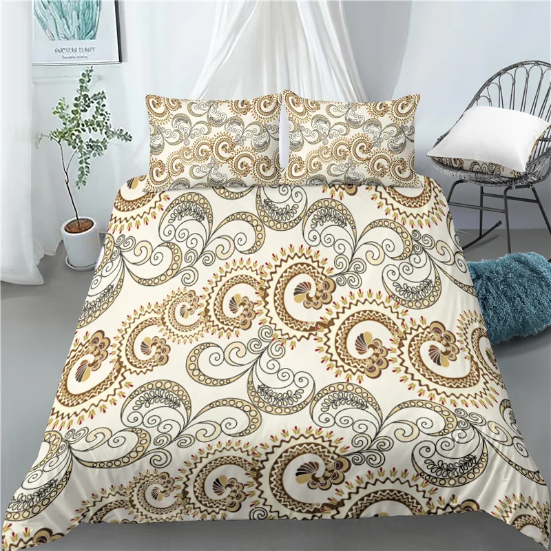 Home Living Luxus 3D Goldene Paisley Print 2/3Pcs Weiche Bettbezug Kissenbezug Bettwäsche Sets Kinder Königin und könig EU/US/AU
Home Living Luxus 3D Goldene Paisley Print 2/3Pcs Weiche Bettbezug Kissenbezug Bettwäsche Sets Kinder Königin und könig EU/US/AU