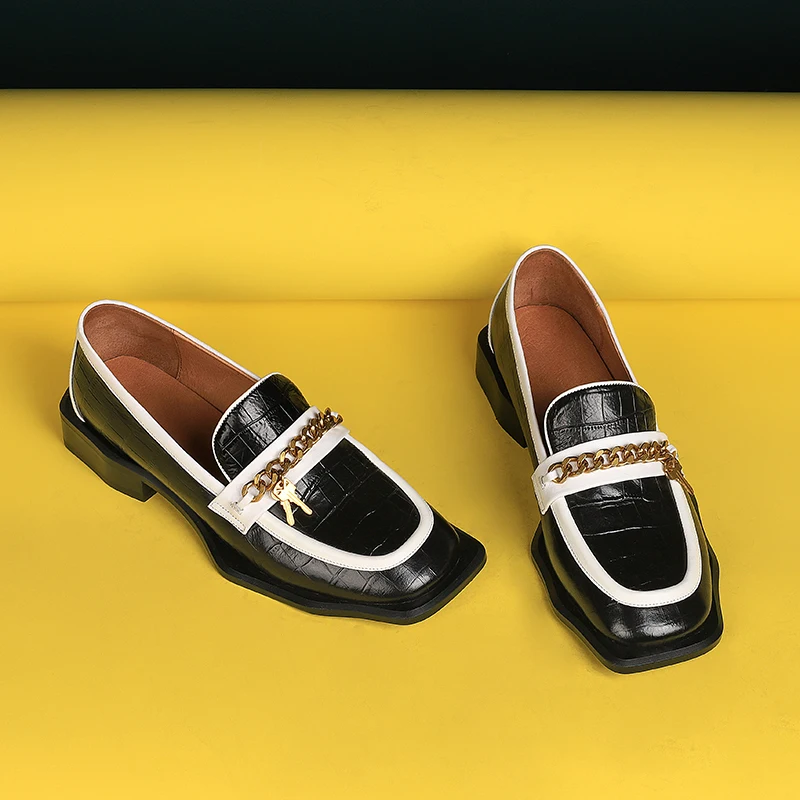 Women Genuine Leather Classic Fashion Newest Shoes Shallow 2021 Trend Spring Wedding Basic Shoes Woman Steinmeier Slip On Flats
Women Genuine Leather Classic Fashion Newest Shoes Shallow 2021 Trend Spring Wedding Basic Shoes Woman Steinmeier Slip On Flats