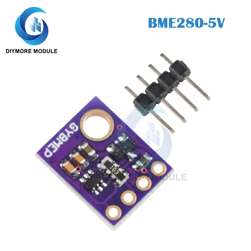 Цифровой датчик температуры и влажности BMP280 3 В I2C SPI 1 8-5 модуль атмосферного