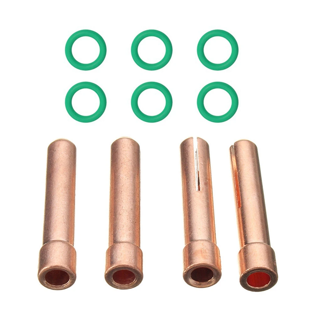 22 PCS TIG Welding Torch Accessories Kit Collets Body Pyrex Glass Cup Stubby Gas Lens Kit for WP-17/18/26 Welding Tools 
22 PCS TIG Welding Torch Accessories Kit Collets Body Pyrex Glass Cup Stubby Gas Lens Kit for WP-17/18/26 Welding Tools