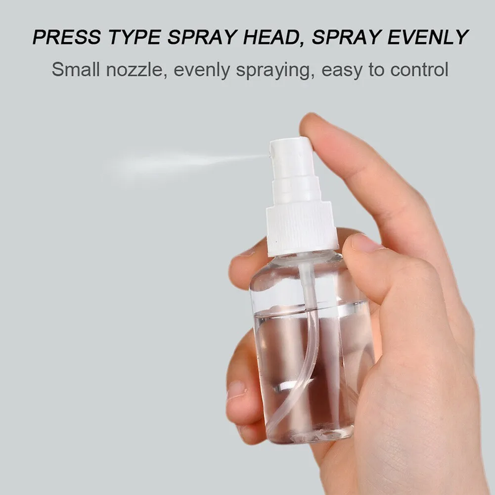 10pcs 30/50/100ML Sprayer Bottle Clear Plastic Perfume Atomizer Empty Spray Bottles PET Beauty Travel
10pcs 30/50/100ML Sprayer Bottle Clear Plastic Perfume Atomizer Empty Spray Bottles PET Beauty Travel