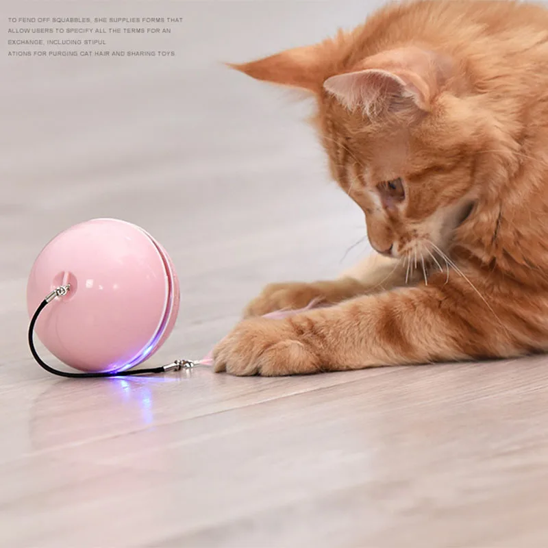 Умные игрушки для кошек с USB-разъемом, интерактивные самовращающиеся игрушки в виде кошачьей мяты, цветные светодиодные колокольчики с перь...
Умные игрушки для кошек с USB-разъемом, интерактивные самовращающиеся игрушки в виде кошачьей мяты, цветные светодиодные колокольчики с перь...