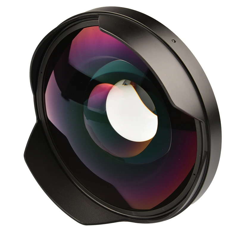 VLOGMAGIC 58 мм 0.3X ультра рыбий глаз Широкий объектив адаптер с блендой только для