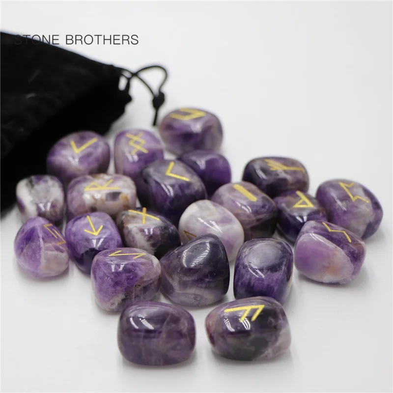 Натуральные Аметистовые Рунные Камни от STONE BROTHERS
Натуральные Аметистовые Рунные Камни от STONE BROTHERS