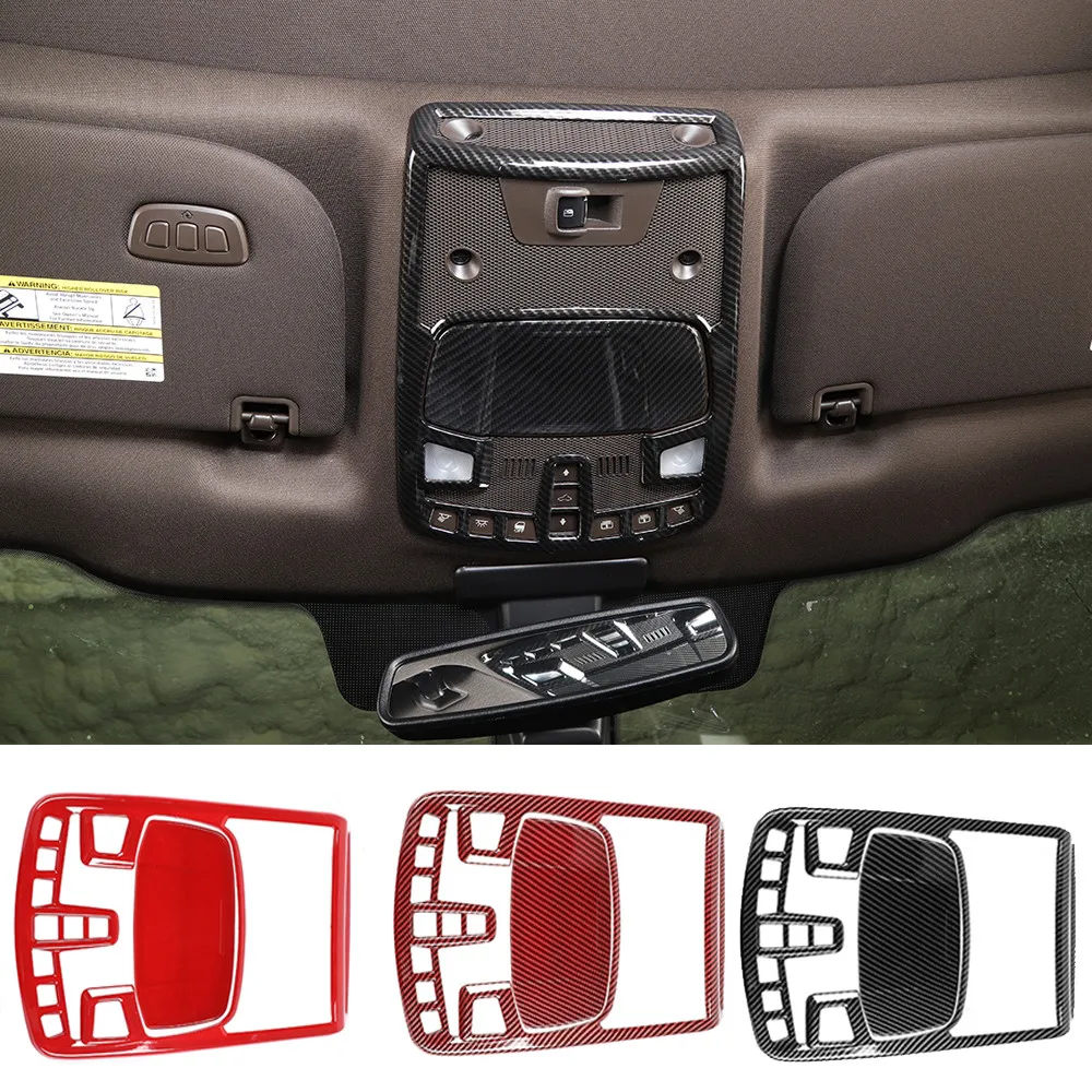 Interior Accessories Front Reading Light Lamp Cover Decorative Trim for Ford F150 2015-2021 ABS Red Carbon Fiber
Interior Accessories Front Reading Light Lamp Cover Decorative Trim for Ford F150 2015-2021 ABS Red Carbon Fiber