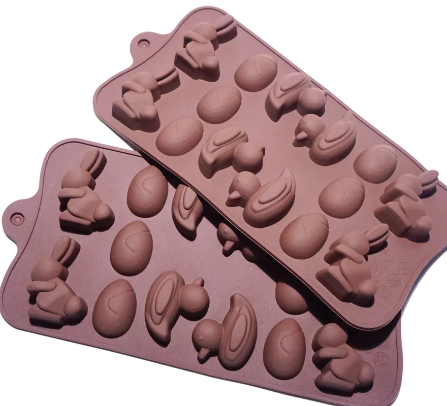 14 Cells Rabbit Duck Egg Style Silicone Chocolate Molds Handmade Cake Dessert Pastry Biscuit Candy Epoxy Molds
14 Cells Rabbit Duck Egg Style Silicone Chocolate Molds Handmade Cake Dessert Pastry Biscuit Candy Epoxy Molds