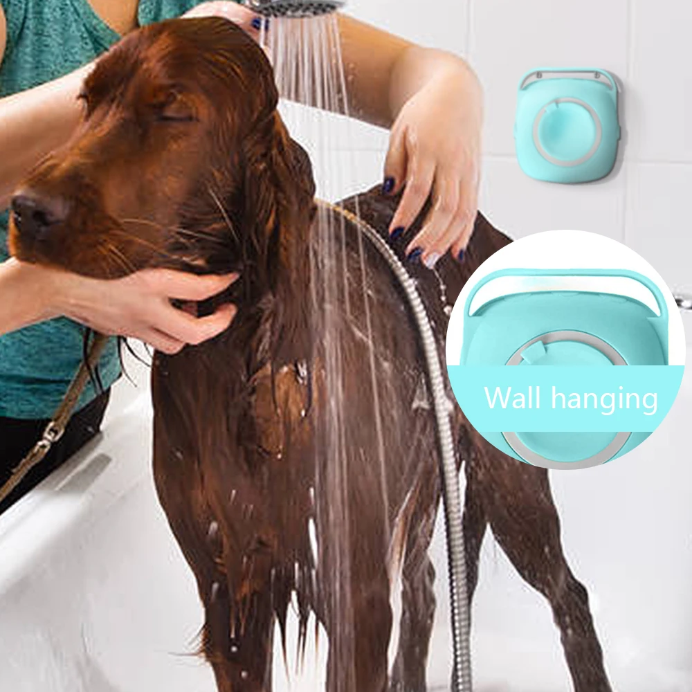 Pet Dog Shampoo Brush 2.7oz/80ml Cat Massage Comb Grooming Scrubber Brush for Bathing Short Hair Soft Silicone Rubber Brushes
Pet Dog Shampoo Brush 2.7oz/80ml Cat Massage Comb Grooming Scrubber Brush for Bathing Short Hair Soft Silicone Rubber Brushes