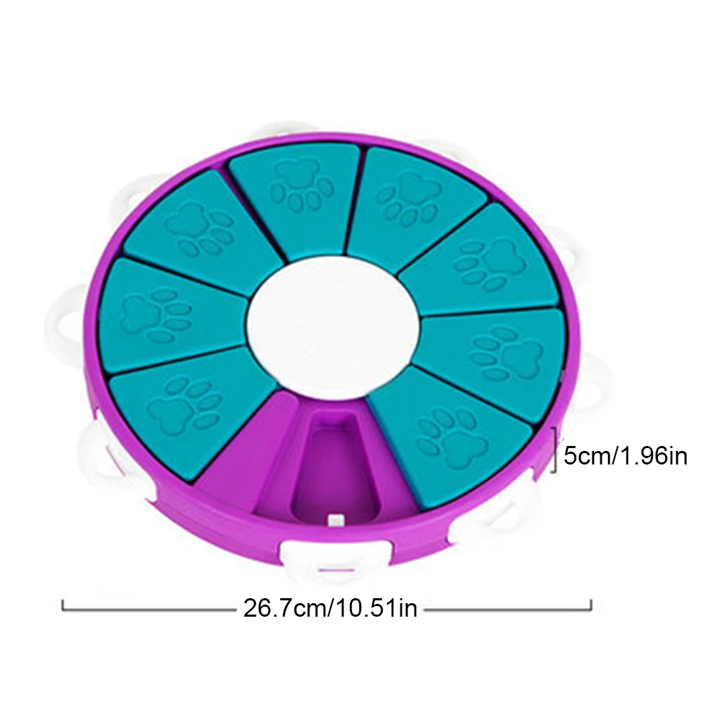 Feeding Dog Puzzle Toy Dog Twister Slow Feeding Device Anti-swallow Healthy Food Bowl Disk Training Dog Cat Interactive Pet Toy
Feeding Dog Puzzle Toy Dog Twister Slow Feeding Device Anti-swallow Healthy Food Bowl Disk Training Dog Cat Interactive Pet Toy