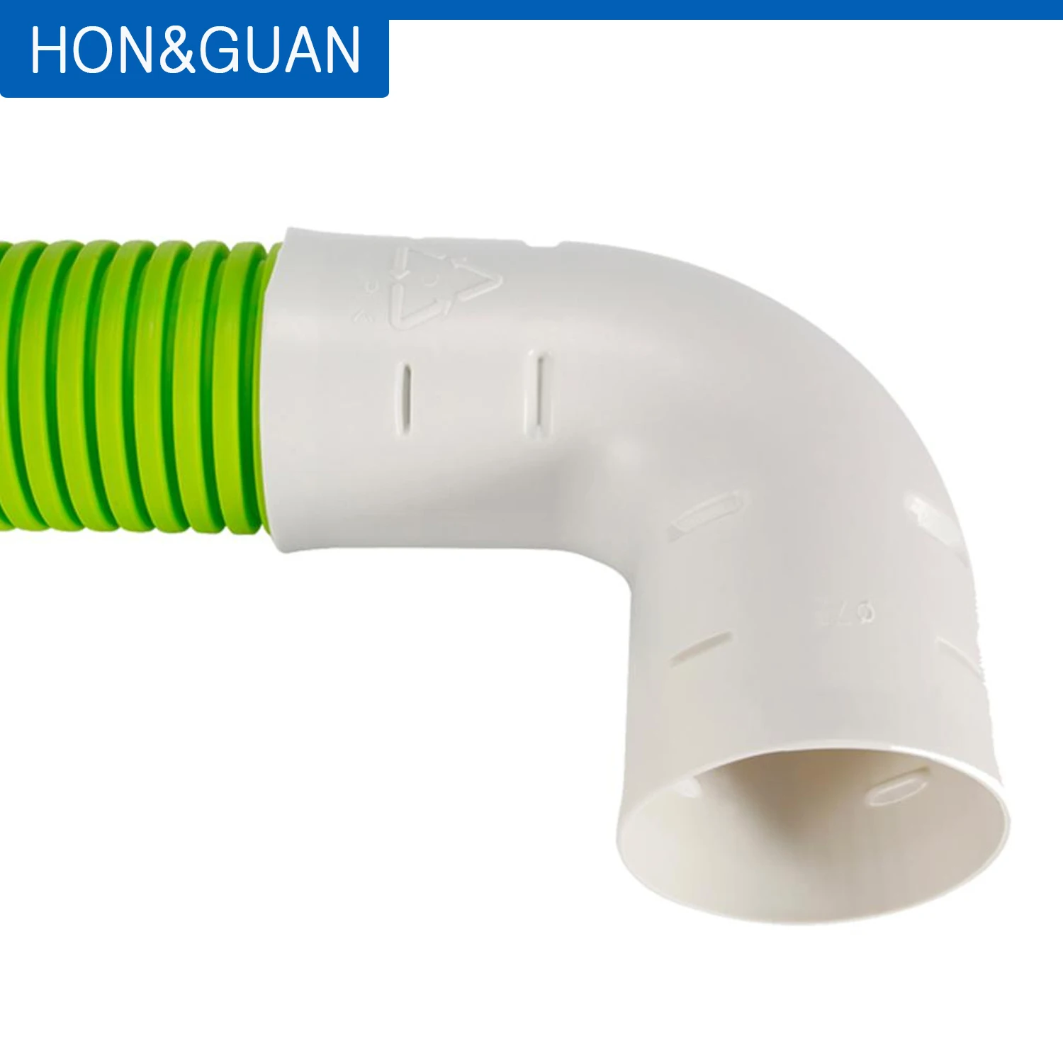 75/90mm Plastic Round Ducting Pipe Elbow 90 Degree Duct Connector Joint PVC Exhaust Ventilation Fitting for Inline Ducted Fan 
75/90mm Plastic Round Ducting Pipe Elbow 90 Degree Duct Connector Joint PVC Exhaust Ventilation Fitting for Inline Ducted Fan