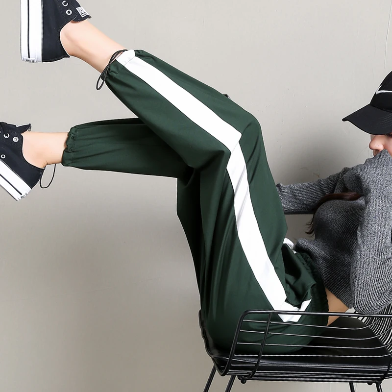 JCHB 2021 Woman Pants Korean Style Joggers Women Casual Sweatpants High Waist Trousers Spring Autumn Pantalon Femme Pph2415
JCHB 2021 Woman Pants Korean Style Joggers Women Casual Sweatpants High Waist Trousers Spring Autumn Pantalon Femme Pph2415