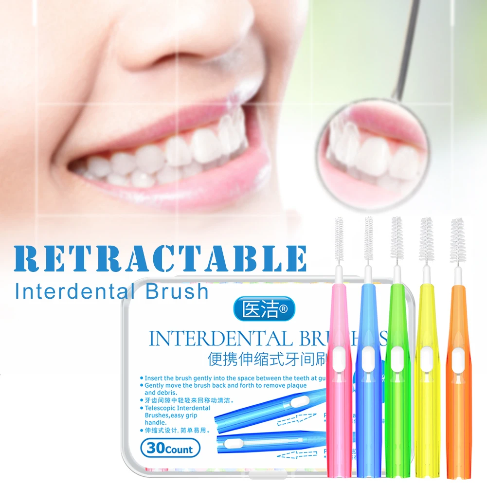 Retractable Interdental Brush Interdental Brush Orthodontic Toothbrush To Clean The Gap Between Teeth Braces Interdental Brush
Retractable Interdental Brush Interdental Brush Orthodontic Toothbrush To Clean The Gap Between Teeth Braces Interdental Brush