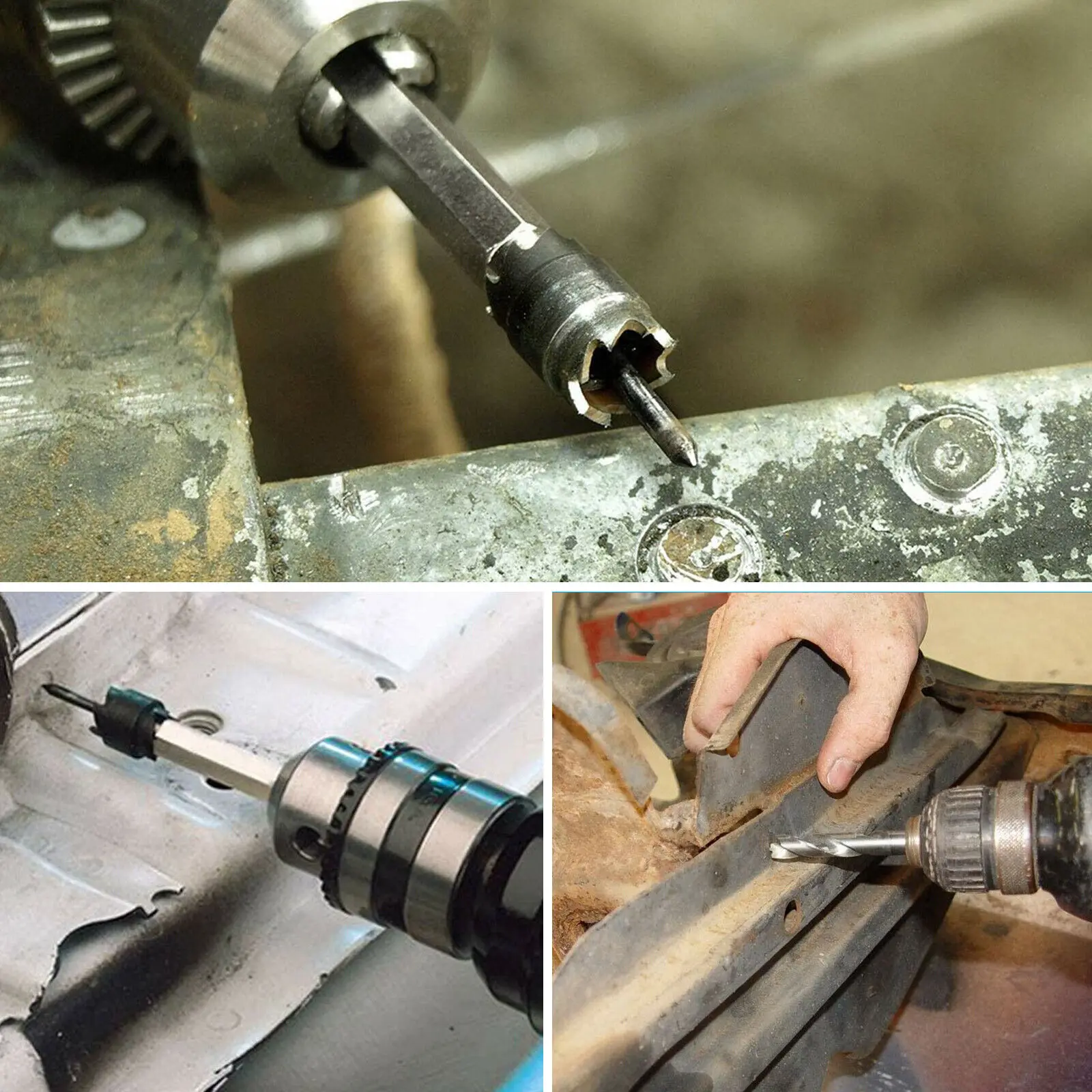 10x 3/8" Spot Weld Double Sided Cutter Remover HSS Drill Bit Welder Cut Tool Kit
10x 3/8" Spot Weld Double Sided Cutter Remover HSS Drill Bit Welder Cut Tool Kit