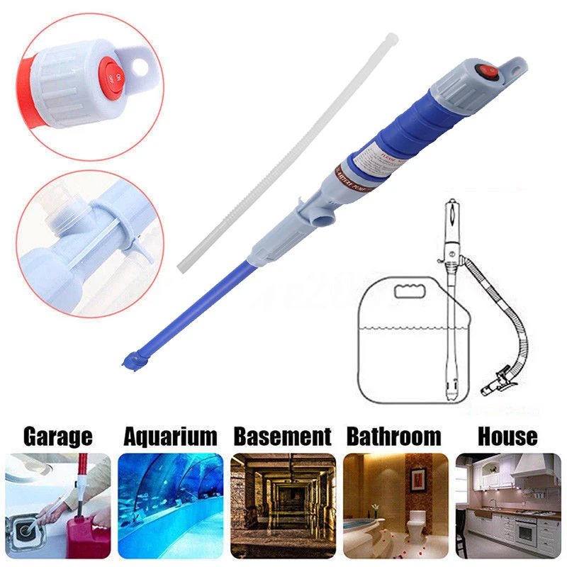 New 58cm Electric Automatic Fuel Fluid Water Pump Siphon Pump Battery Powered Gas Water Bathroom Pond Manual Pump
New 58cm Electric Automatic Fuel Fluid Water Pump Siphon Pump Battery Powered Gas Water Bathroom Pond Manual Pump