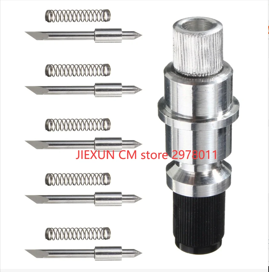 Graphtec FC2250 Cutter Plotter CB15U Knife Holder Blade Holder for Graphtec FC230 FC2250 FC4500 ( 10pcs knife and 1pcs holder)
Graphtec FC2250 Cutter Plotter CB15U Knife Holder Blade Holder for Graphtec FC230 FC2250 FC4500 ( 10pcs knife and 1pcs holder)