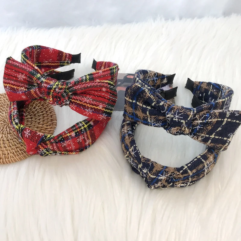 Retro Western Style Lattice Hair Band Classic Bow Decorative Hair Band Christmas Style Colorful Hair Band Hair Accessories
Retro Western Style Lattice Hair Band Classic Bow Decorative Hair Band Christmas Style Colorful Hair Band Hair Accessories