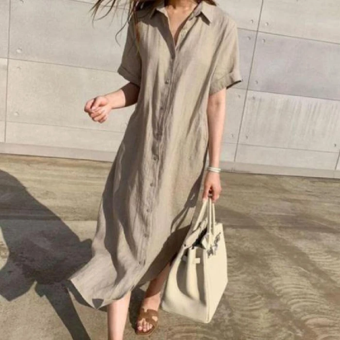 3 Colors White Black Khaki Long Linen Shirt Dress Women Summer Autumn 2021 Korean Loose Tshirt Dress Casual Office Lady Dresses
3 Colors White Black Khaki Long Linen Shirt Dress Women Summer Autumn 2021 Korean Loose Tshirt Dress Casual Office Lady Dresses