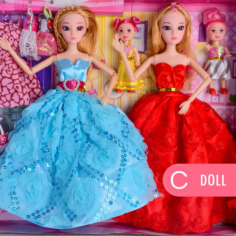 30cm Barb Princess Doll Full Set With Doll Clothes Skirt Dress Boots Tableware Earphone Coat Hanger Kettle Girl Play House Toys
30cm Barb Princess Doll Full Set With Doll Clothes Skirt Dress Boots Tableware Earphone Coat Hanger Kettle Girl Play House Toys