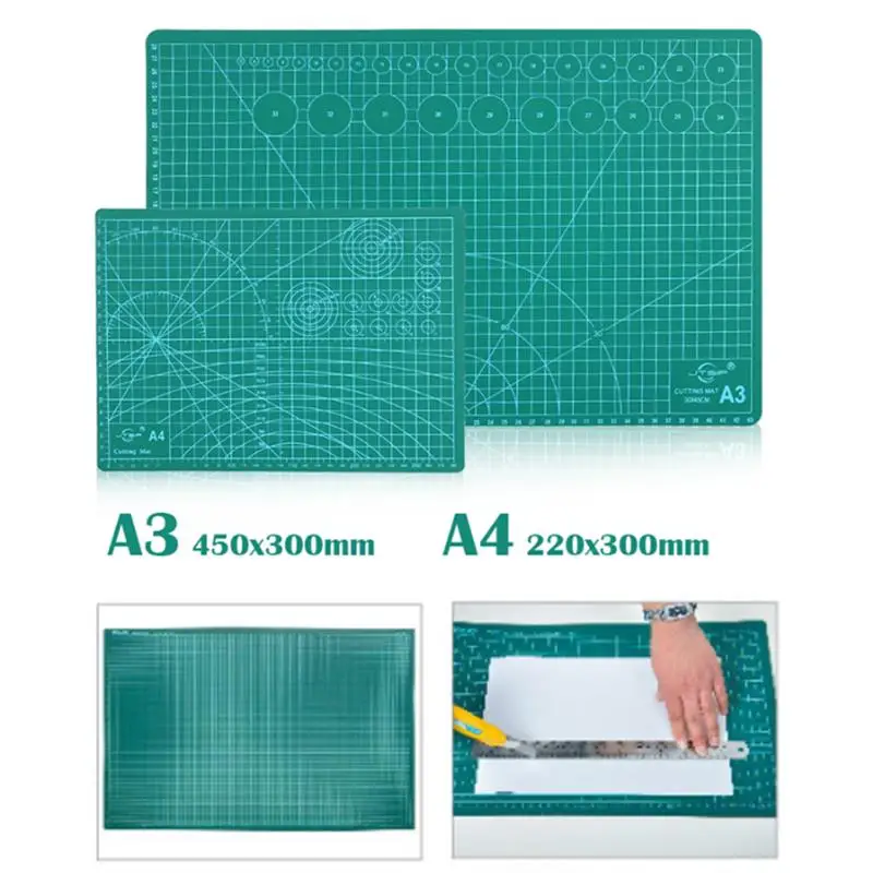 Cutting Mat Print Grid Plate Double Sided Available Non Slip A4 A3 Engraving Printed Board Self-Healing Cutting Pad PVC
Cutting Mat Print Grid Plate Double Sided Available Non Slip A4 A3 Engraving Printed Board Self-Healing Cutting Pad PVC
