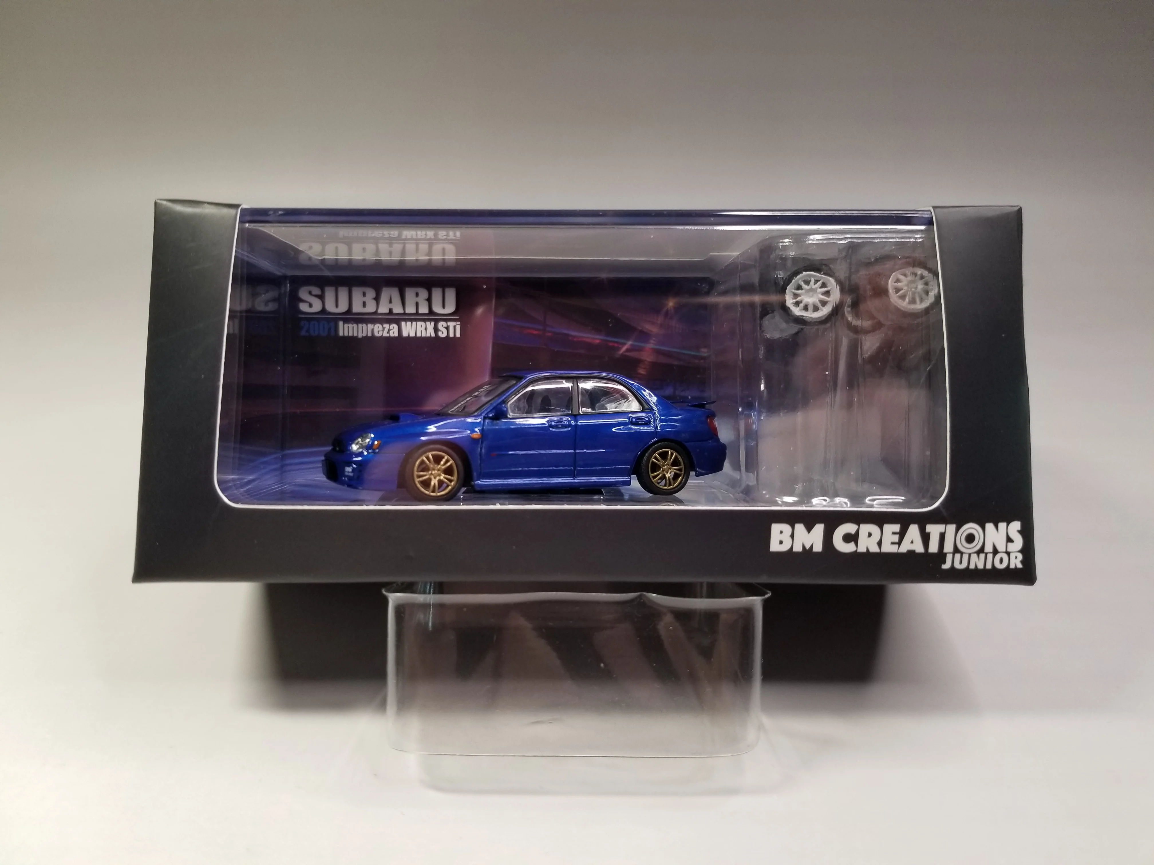 

BM Creations 1/64 2001 Subaru Impreza WRX STi 64B0079 Die Cast Model Car Collection Limited