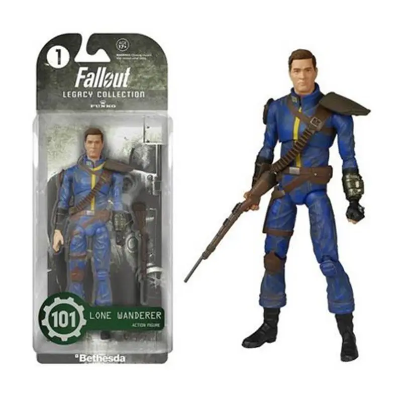 Fallout 4 Lone Wanderer Power Armor ПВХ фигурка для детей игрушка рождественские подарки|action