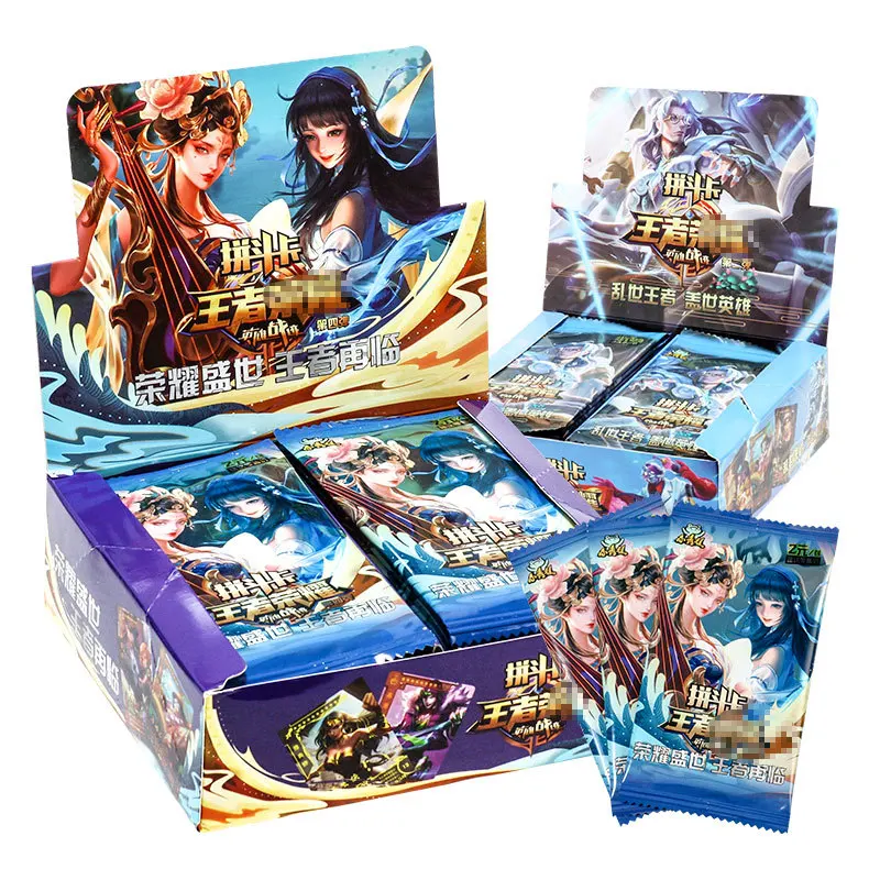 Glory Kings Card Warrior Tank Assassin Mage Archer Support Paper Letters Games Children Anime Collection Kid's Gift Playing Toy
Glory Kings Card Warrior Tank Assassin Mage Archer Support Paper Letters Games Children Anime Collection Kid's Gift Playing Toy