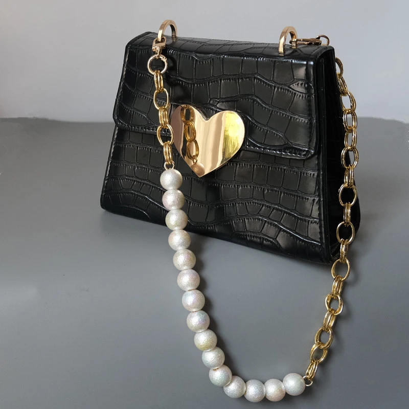 Fashion Simulation Pearl Chain Bag Strap Handbag Accessory Luxury Solid One-shoulder Chain Women Shoulder Clutch Wallet Chains
Fashion Simulation Pearl Chain Bag Strap Handbag Accessory Luxury Solid One-shoulder Chain Women Shoulder Clutch Wallet Chains