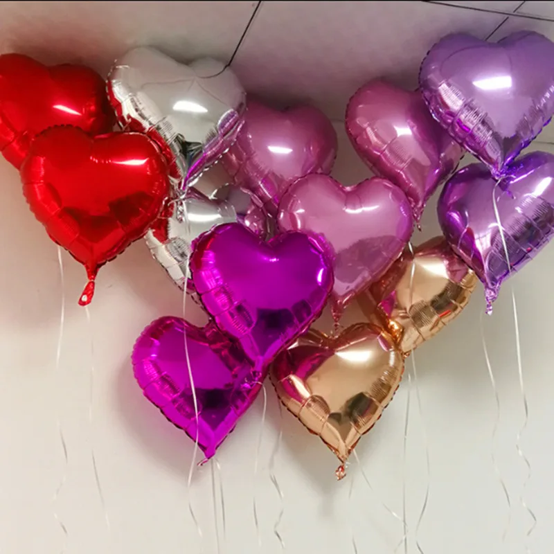Big balloon 18-Inch Heart-Shaped Aluminum Foil Balloon Valentine's Day Wedding Ceremony Decorations Arrangement Heart-Shaped
Big balloon 18-Inch Heart-Shaped Aluminum Foil Balloon Valentine's Day Wedding Ceremony Decorations Arrangement Heart-Shaped