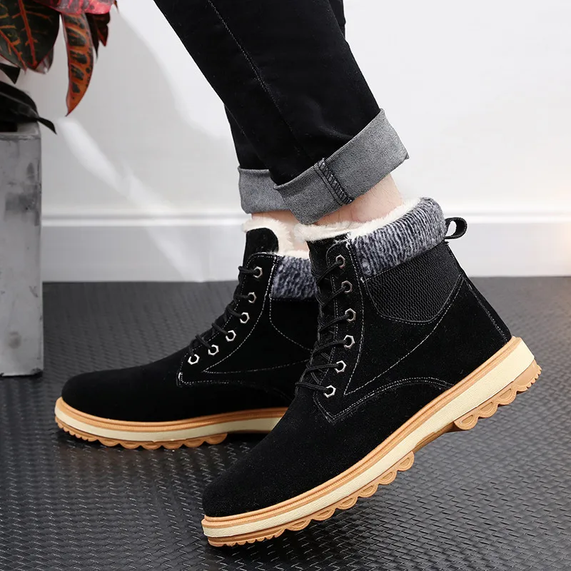 Winter Ankle Boots Men Keep Warm Shoe Waterproof Cotton Boots Plus Velvet Matin Boots Fashion Outdoor Walking Nonlip Comfor Boot
Winter Ankle Boots Men Keep Warm Shoe Waterproof Cotton Boots Plus Velvet Matin Boots Fashion Outdoor Walking Nonlip Comfor Boot