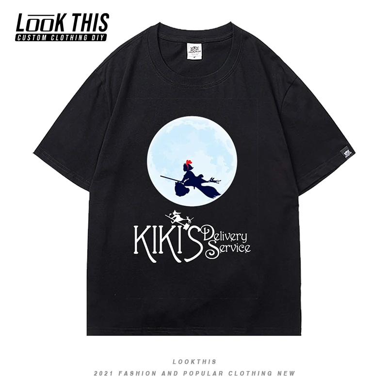 Kiki's Delivery Service Women's T Shirt Summer Oversized T-shirt Funny Cat Print Summer Short Sleeve T-Shirts Tops Streetwear
Kiki's Delivery Service Women's T Shirt Summer Oversized T-shirt Funny Cat Print Summer Short Sleeve T-Shirts Tops Streetwear