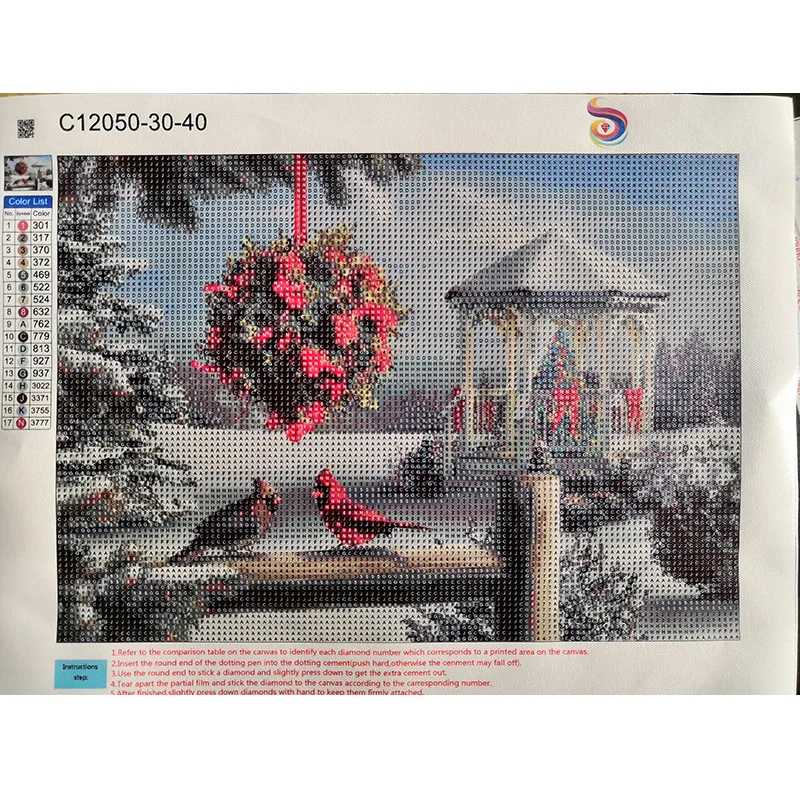 DIY 5D Diamond Painting Full Square Drill Animal Diamont Embroidery Cross Stitch Mosaic Bird Home Decor Wall Art Gift 
DIY 5D Diamond Painting Full Square Drill Animal Diamont Embroidery Cross Stitch Mosaic Bird Home Decor Wall Art Gift