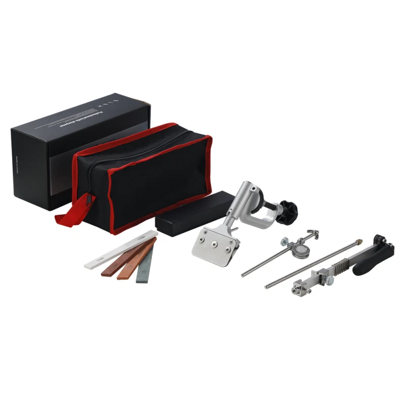 Professional 360 Stainless Steel Knife Sharpener Rotation Fixed-Angle Knife Sharpener Kitchen Sharpening Tool Set
Professional 360 Stainless Steel Knife Sharpener Rotation Fixed-Angle Knife Sharpener Kitchen Sharpening Tool Set