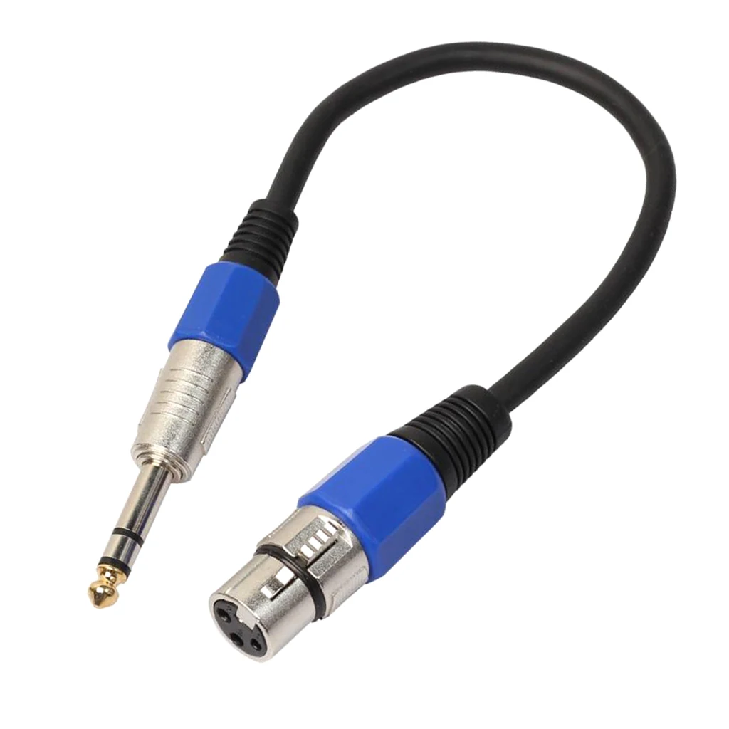 Стерео аудио кабель TRS, гнездовой разъем XLR, 3 фута до 3 контактов до 1/4 дюйма с разъемом
Стерео аудио кабель TRS, гнездовой разъем XLR, 3 фута до 3 контактов до 1/4 дюйма с разъемом