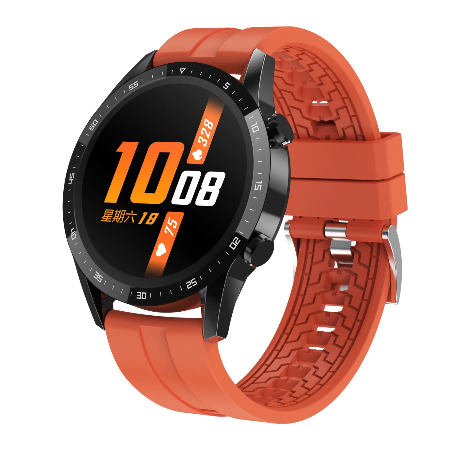 T30 Смарт часы вызовов через Bluetooth 5 0 фитнес трекер сна время IP67 Водонепроницаемый