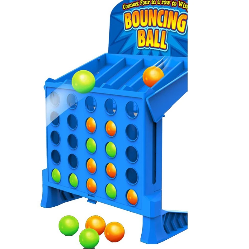 Bouncing Linking Shots Educational Toys Children's Portable Jump Ball Four-Line Board Game Toy for Children 
Bouncing Linking Shots Educational Toys Children's Portable Jump Ball Four-Line Board Game Toy for Children