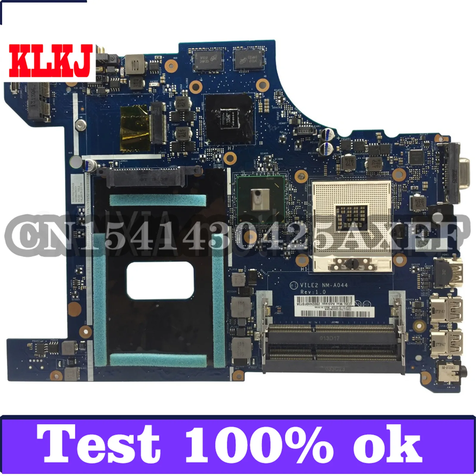 KLKJ NM-A044 Laptop Motherboard For Lenovo ThinkPad Edge E531 Original Mainboard GT740M
KLKJ NM-A044 Laptop Motherboard For Lenovo ThinkPad Edge E531 Original Mainboard GT740M