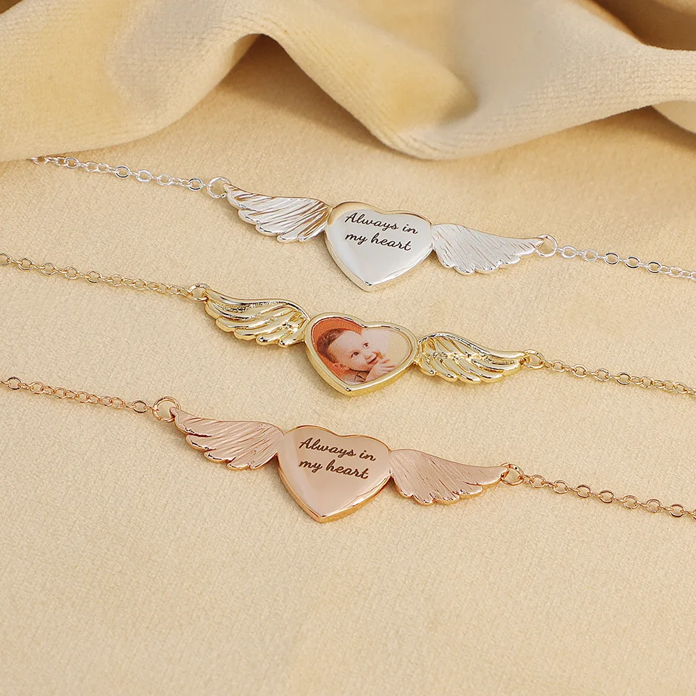 Multi-Layer Photo Box Color Printing Photo Customizable Carved Pendant Ornament Creative Style Hollow Wings Necklace
Multi-Layer Photo Box Color Printing Photo Customizable Carved Pendant Ornament Creative Style Hollow Wings Necklace