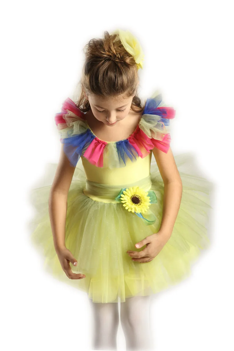 Dancewear Ballet Tutu Dress For Kids Children Women Professional Green Dance Costumes Justaucorps De Danse Pour Les Femmes |