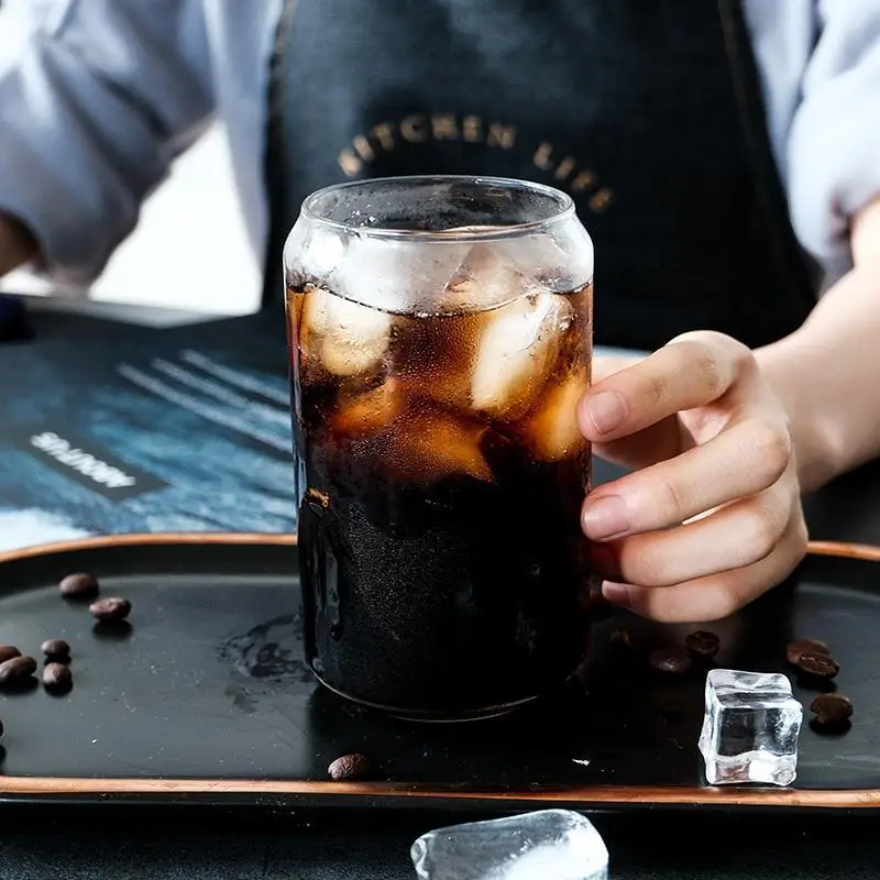 Transparent glass cola cup milk cup household contracted a creative and fresh tea juice cup glass 200℃ highest
Transparent glass cola cup milk cup household contracted a creative and fresh tea juice cup glass 200℃ highest