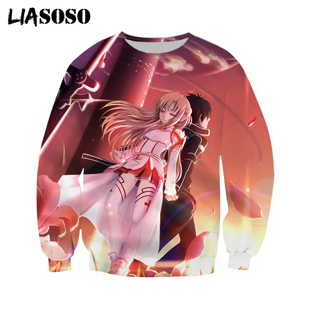 LIASOSO Autumn Fashion Men Women Sweatshirt Animal Sword Art Online 3D Print Hoodie Harajuku Long-Sleeve Casual Funny Pullover
LIASOSO Autumn Fashion Men Women Sweatshirt Animal Sword Art Online 3D Print Hoodie Harajuku Long-Sleeve Casual Funny Pullover