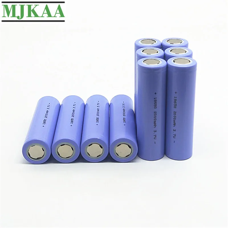 MJKAA 6PCS 18650 2000mAh 3.7V Li-ion Rechargeable Battery Lithium Batteries for Toys Electric Toy High-Capacity Portable
MJKAA 6PCS 18650 2000mAh 3.7V Li-ion Rechargeable Battery Lithium Batteries for Toys Electric Toy High-Capacity Portable